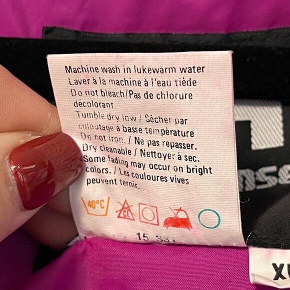 Vintage 90s Helly Hansen Blue & Pink Windbreaker Anorak Jacket XL Retro Outdoor - Picture 6 of 6